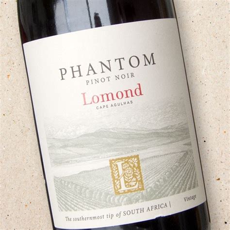 Lomond Wines Phantom Pinot Noir Cape Agulhas 2021 Strictly Wine