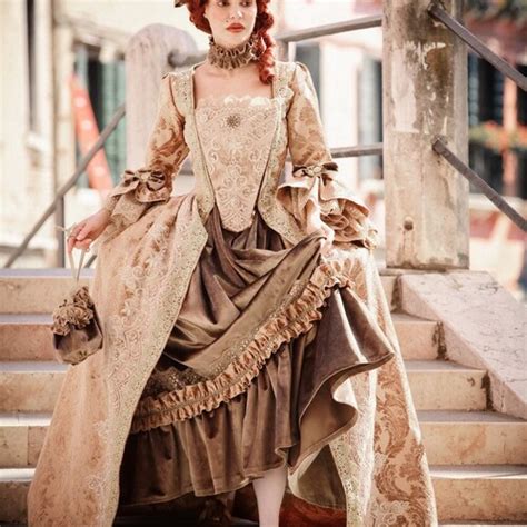 Vintage Costume 1700 For Women Historical Costume 18th Etsy