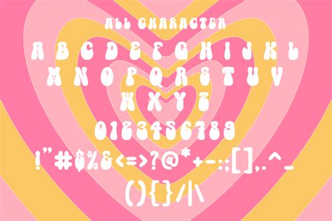 Lovely Groovy Font Densu Creative FontSpace