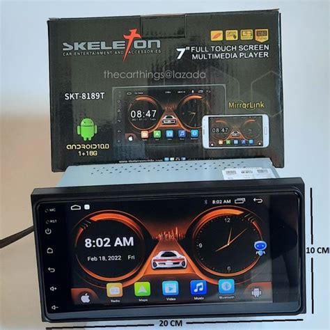 Skt T Headunit Double Din Android Skeleton Plug And Play Innova