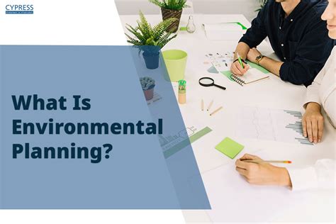 What Is Environmental Planning Significance And Goals