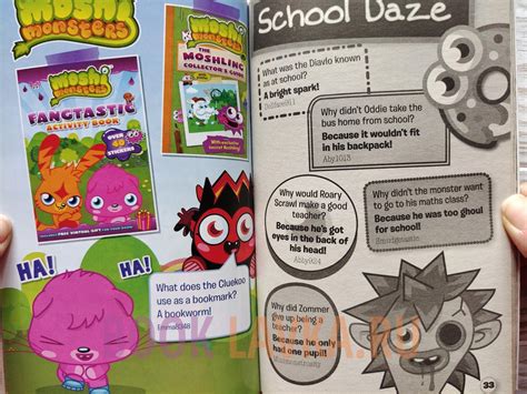 Moshi Monsters My Moshi Monsters Joke Book