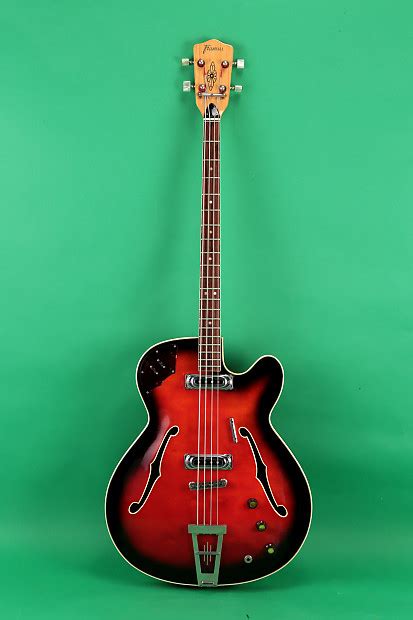 Framus Star Bass 1963 Sunburst Reverb Uk