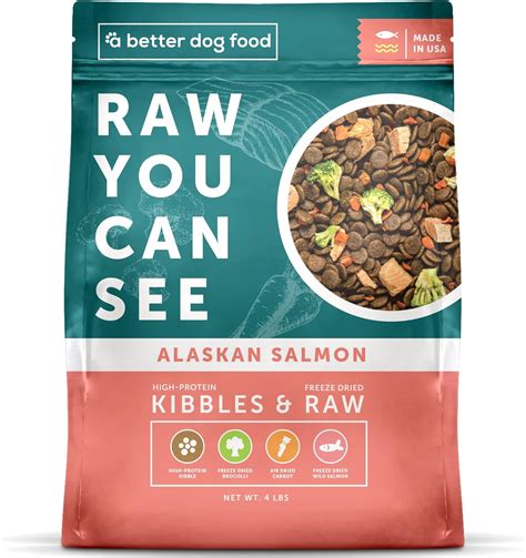 A Better Salmon Dry Dog Food Raw You Can See High