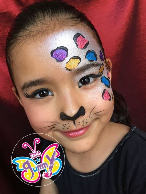 jaguar Maquillaje carnaval infantil Maquillaje carnaval niños Pinta