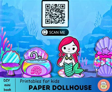 Toca Boca Mermaid Paper Doll Printables Toca Boca Mermaid Doll Clothes