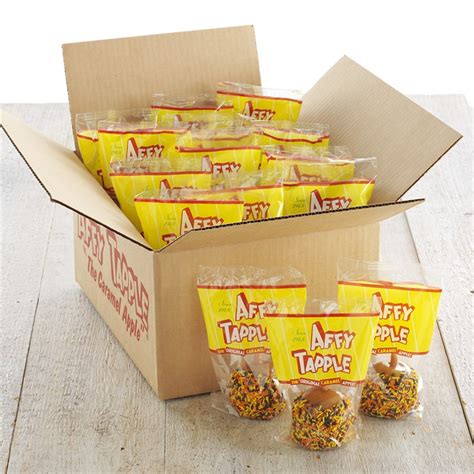 Fall Sprinkle Caramel Apple 12-Pack | Affy Tapple