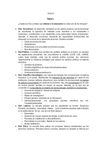 Temario Completo Diseno Desarrollo Y Evaluacion Del Curriculo Pdf