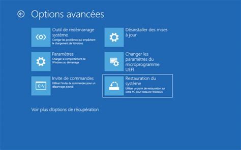 Windows Comment Restaurer Le Syst Me En Quelques Minutes Sans Tout