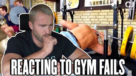 Reacting To Gym Fails How To Avoid Injury Youtube