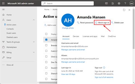 How To Block Microsoft 365 User Sign In O365info