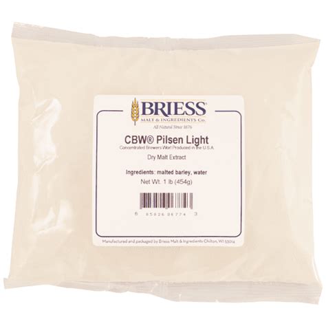 Briess Pilsen Light Dry Malt Extract | Extra Light DME | Briess CBW ...