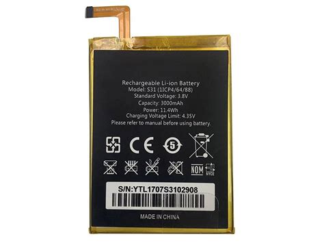 Bl 29ai Cell Phone Battery Itel S32 3500mah1026wh 38v Li Ion
