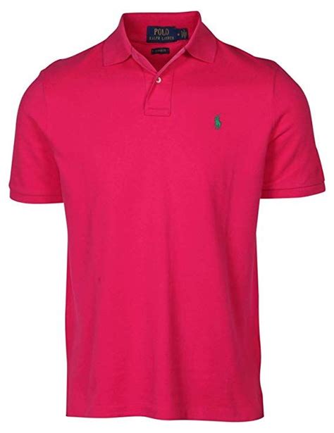 Polo Ralph Lauren Mens Classic Fit Mesh Polo Shirt Ralph Lauren Polo Shirts Polo Ralph Lauren