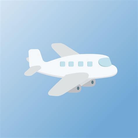 Premium Vector Airplane Vector Illustration Design