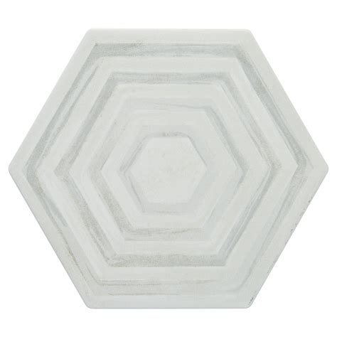 Vancouver Hexagon Porcelain Tile Gray Tile Floor And Decor