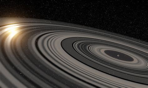 Ring System Around J1407b is Roughly 200 Times Larger Than Saturn’s Rings