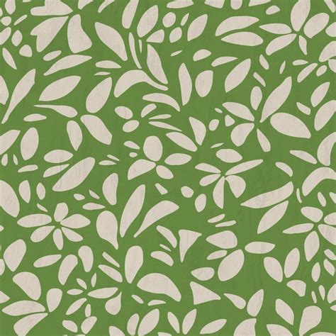 Premium Photo Botanical Green Fabric Pattern