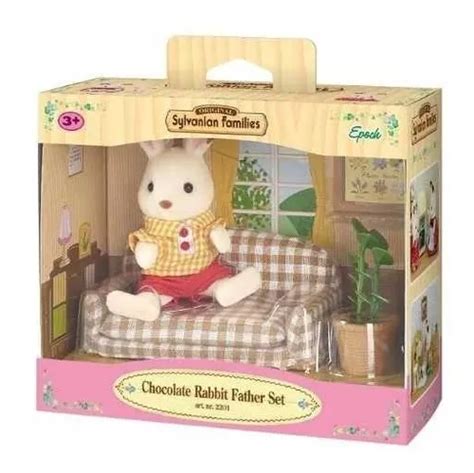 Sylvanian Families 5013 Conjunto Papa Conejo Sofa Intek Mercadolibre