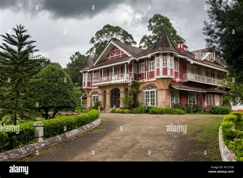 A British Style House At Downtown In Pyin Oo Lwin Myanmar The Small Town Of Pyin Oo Lwin Is A