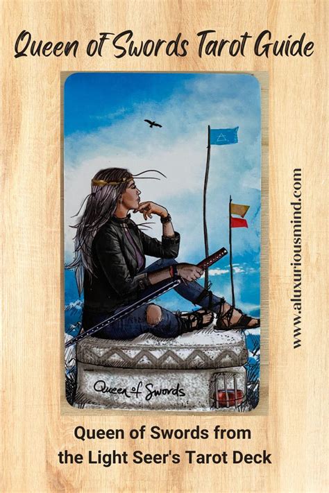 Queen Of Swords Tarot Swords Tarot Tarot Decks Art Tarot