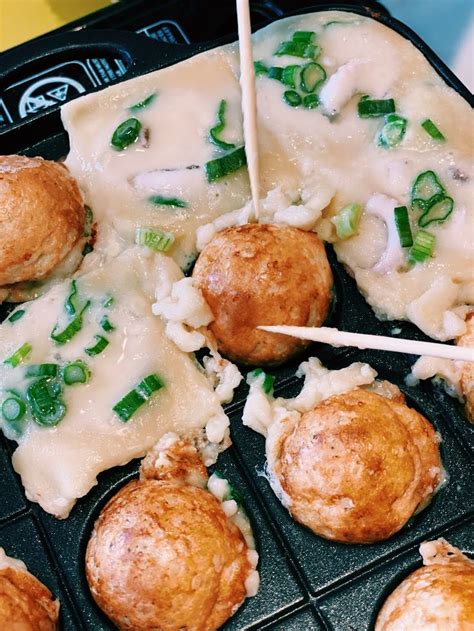 Takoyaki Japanese Fried Octopus Balls Tiffy Cooks Recipe