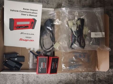 Snap On Mt Automotive Diagnostic Scanner W Adapters Keys