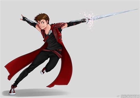 Red Swordsman By Coloralecante On Deviantart