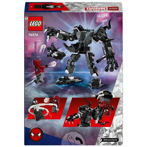 Lego Marvel 76276 Venom Mech Armour Vs Miles Morales Set Smyths Toys Uk