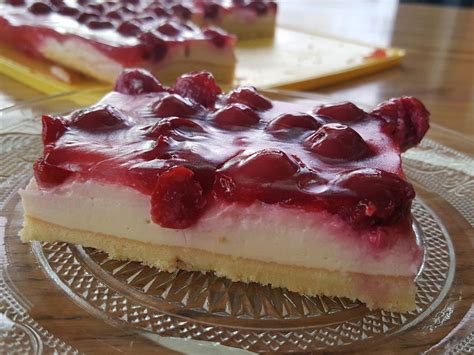 Kirsch Schmand Blechkuchen Von Sonnenblume Chefkoch