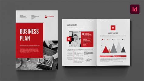 Business Plan Template Indesign Parahyena