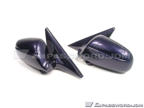 Jdm Ek 96 00 Civic 4dr Sedan Power Folding Side Mirrors Kit Password Jdm