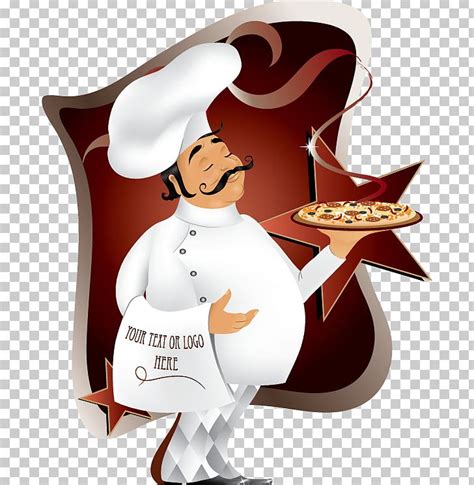 Pizza Italian Cuisine Waiter Chef Png Clipart Cartoon Chef Drink