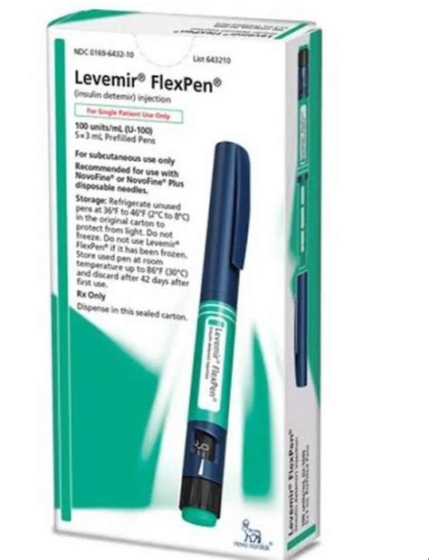 Novo Nordik Levemir Flexpen 100 IU Ml At Rs 5940 Box In Bengaluru ID