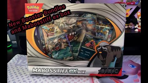 New Paldean Fates Booster Bundles And Mabosstiff Ex Box YouTube