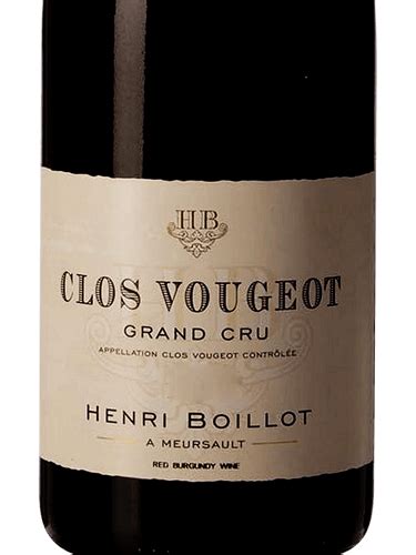 Maison Henri Boillot Clos Vougeot Grand Cru Vivino Us