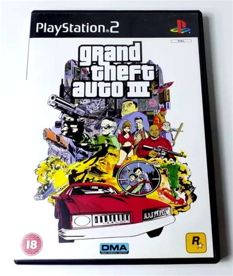 Grand Theft Auto Gta Iii Avec Notice Jeu Ps Fra Console Playstation