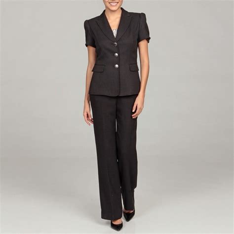 Pin By Debbie Skelton On Work Clothes Womens Black Shorts Pantsuit