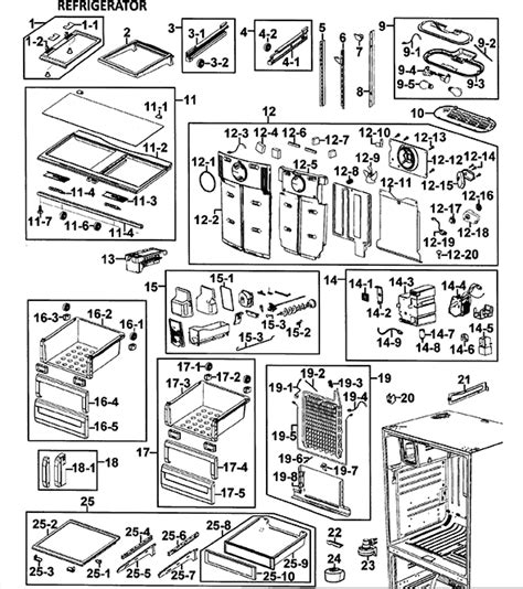 Samsung RFG295AARS XAA 00 Refrigerator Partswarehouse