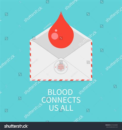 World Blood Donor Day Poster Blood Stock Vector Royalty Free 427204084