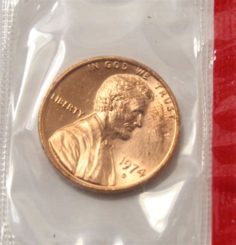 1974 D Lincoln Memorial Penny Uncirculated US Mint At Amazon S