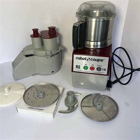 Robot Coupe R2 N Continuous Feed Combination Food Processor With Discs