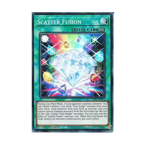 POTE EN062 Fusión Dispersa Poder de los Elementos Tarjeta Yu gi oh