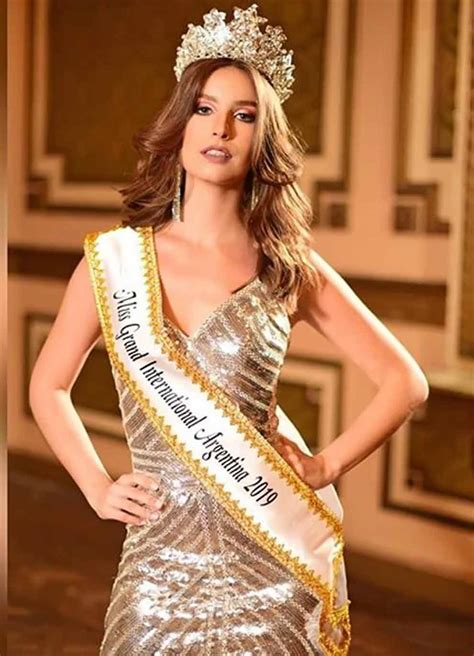 Agustina Epelde Appointed Miss Grand Argentina 2019