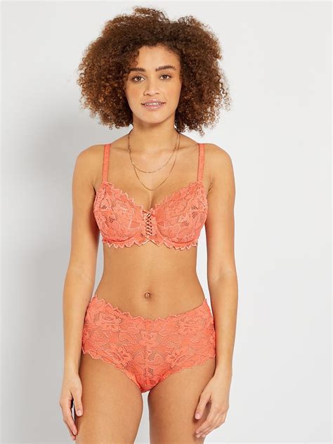 Soutien Gorge Arum Sans Complexe Corail Kiabi