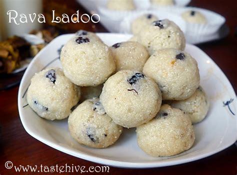 Rava Coconut Ladoo Sooji Laddu Indian Sweet Made With Semolina And