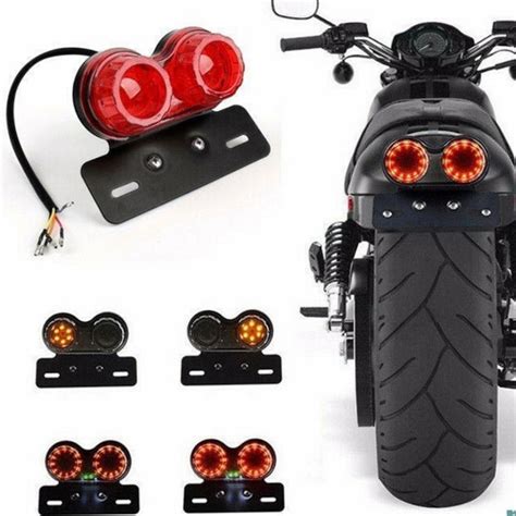 Lanterna Traseira Led Moto Custom MercadoLivre