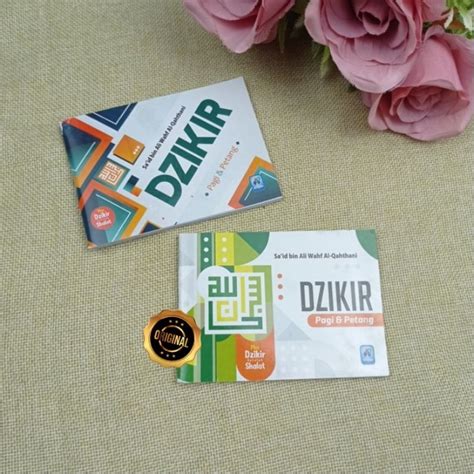 Jual Buku Saku Dzikir Pagi Petang Plus Dzikir Setelah Shalat