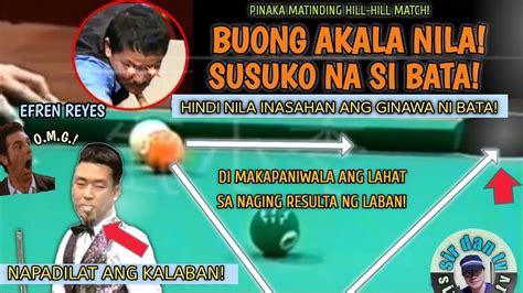 Buong Akala Nila Suko Na Si Efren Bata Shocked At Di Makapaniwala