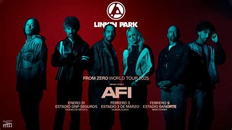 Linkin Park en México From Zero World Tour 2025 Queretarock Music